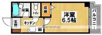 大阪府泉大津市旭町の賃貸マンションの間取り