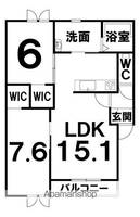 物件の間取り画像