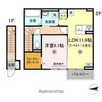 オアゾ乙島 D棟の間取り