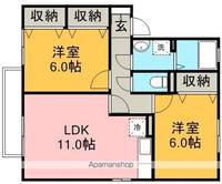 ウールクロッシェBの間取り