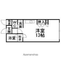 ラ・バレーヌA101の間取り