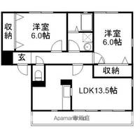 物件の間取り画像