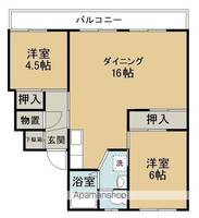 物件の間取り画像