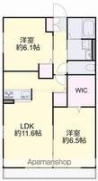 物件の間取り画像