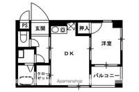 グランディⅠの間取り