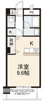 香川県高松市塩上町3丁目の賃貸マンションの間取り