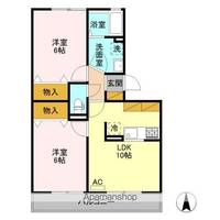 セジュール宮嶋 Aの間取り