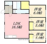 SUDOU HOUSEⅤ(スドウハウス5)104の間取り