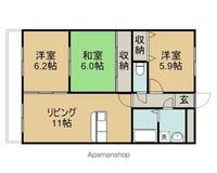 ロイヤルハイツⅡ303の間取り
