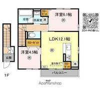 エルセージュB棟の間取り