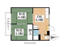 コーポラス江南201の間取り