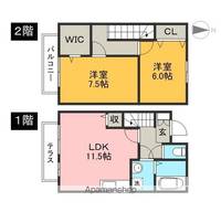 物件の間取り画像