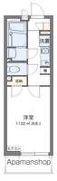 クレイノ柏桜館Ⅱの間取り