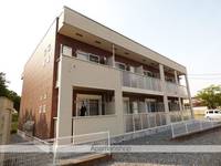 茨城県土浦市田中3丁目の賃貸アパートの外観