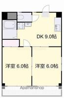 スカイハイツ富第2の間取り