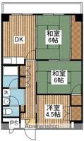 レジオン田辺303の間取り