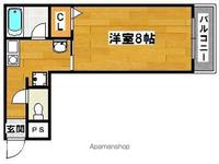 メープルコート407の間取り