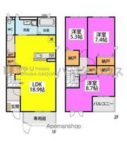 物件の間取り画像