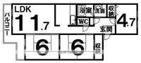 物件の間取り画像