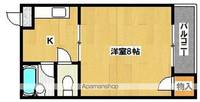 大阪府大阪市住吉区長居東4丁目の賃貸マンションの間取り
