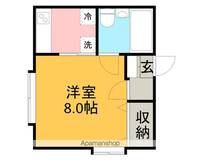 岩手県盛岡市前九年2丁目の賃貸アパートの間取り