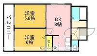 クレストパーク大濠の間取り