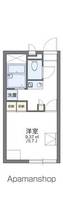 レオパレス瑞穂211の間取り