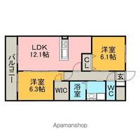 物件の間取り画像