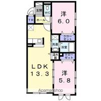 物件の間取り画像