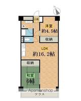 八王子セントラルマンション106の間取り