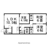 青柳マンション4の間取り