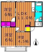 物件の間取り画像