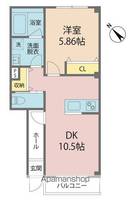 カサ・ミラの間取り