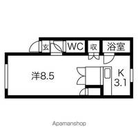 マイキャッスルA棟201の間取り