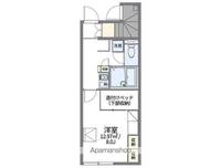 レオパレスティアラⅡ102の間取り