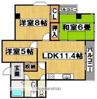 物件の間取り画像