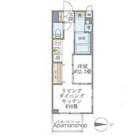 LA PERLA NAKANOの間取り