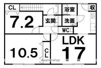 物件の間取り画像