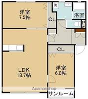 物件の間取り画像