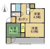 ココモタウン2番館405の間取り