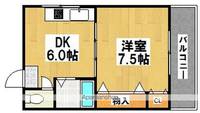 中本マンションの間取り
