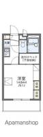 レオパレスヤマハの間取り