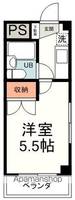 ソレール春日201の間取り