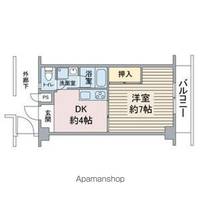 西日置マンションの間取り