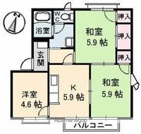 物件の間取り画像