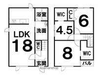 物件の間取り画像