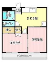 上島マンションの間取り