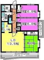 物件の間取り画像