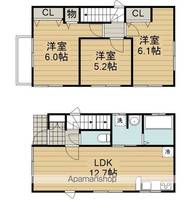 物件の間取り画像
