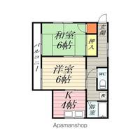ハイツ青木2Fの間取り